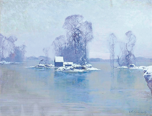 H τέχνη σε «παγωμένες» επιφάνειες…