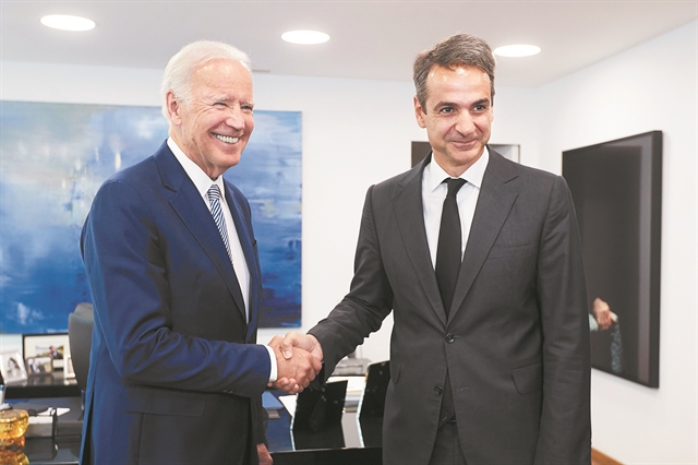 Μητσοτάκης για ορκωμοσία Μπάιντεν : Προσβλέπουμε στην ενίσχυση των δεσμών με τις ΗΠΑ