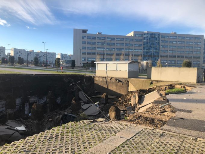 Ιταλία: Έκρηξη σε χώρο στάθμευσης νοσοκομείου της Νάπολης