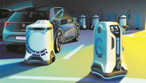 Ρομπότ φορτιστής για ηλεκτρικά από τη VW