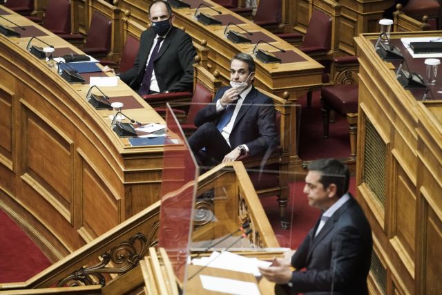 Μητσοτάκης VS Τσίπρα στη Βουλή για #MeToo, Λιγνάδη και Μενδώνη