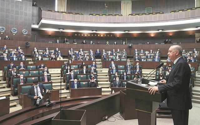 Επιστροφή Ερντογάν στην εμπρηστική ρητορική