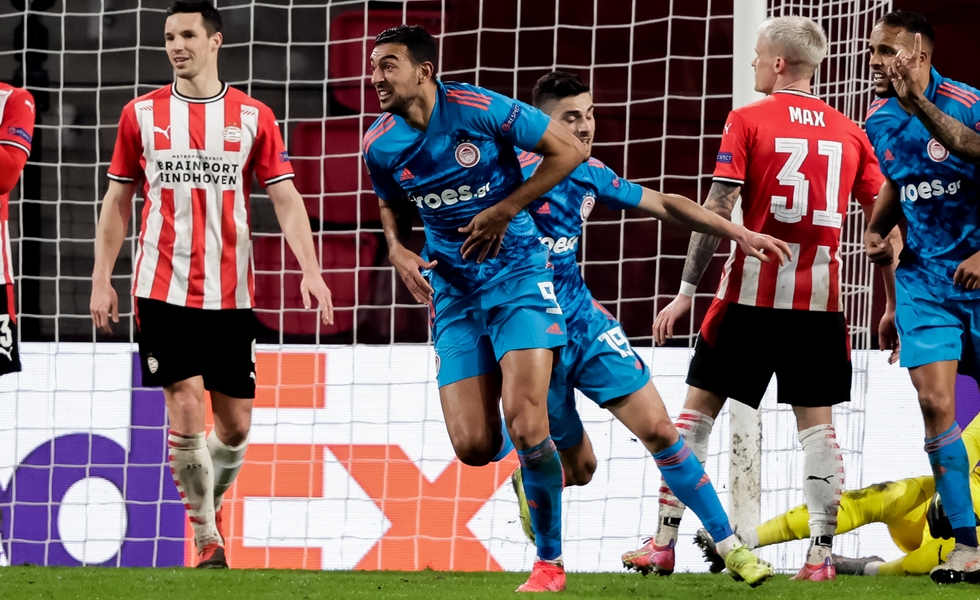 Ολυμπιακός : O… Φαραώ Χασάν γέμισε με εφτά πληγές το σώμα της Αϊντχόβεν