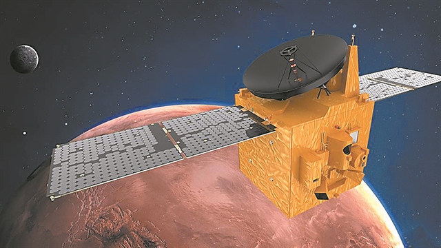 «Μποτιλιάρισμα» στον Κόκκινο Πλανήτη