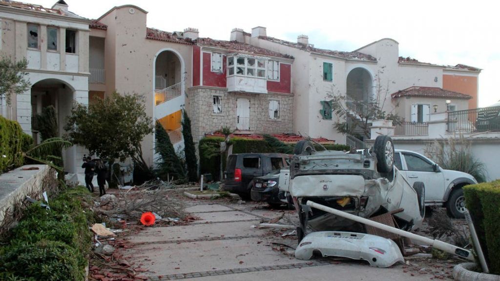Τουρκία: Ανεμοστρόβιλος σάρωσε επαρχία της Σμύρνης – 16 τραυματίες