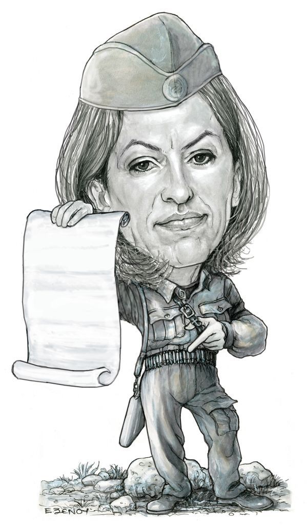 Το σκίτσο της Έφης Ξένου