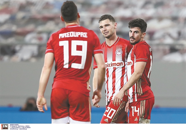 Με αέρα στις 8 ο Ολυμπιακός