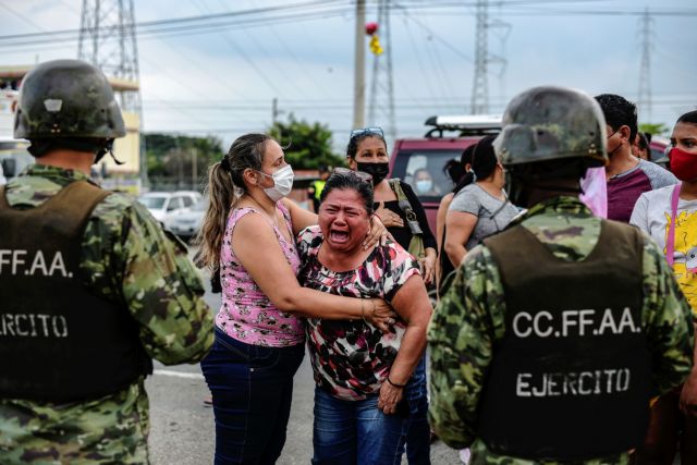 Εκουαδόρ : Σε σφαγή οδήγησε εξέγερση σε τρεις φυλακές – Πάνω από 60 νεκροί