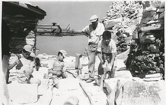 «Μαρμαράς θε να γενώ…»