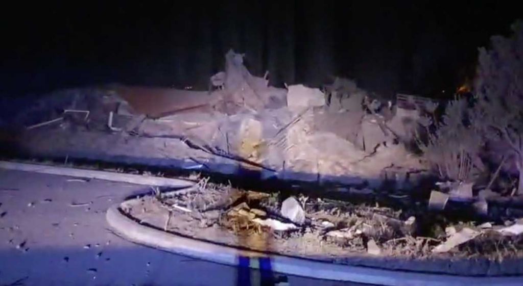 Απίστευτες εικόνες στην Καστοριά μετά την έκρηξη που ισοπέδωσε ξενοδοχείο