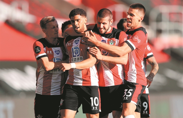 Ενας Αμερικανός παίζει μπάλα με… Σαουθάμπτον