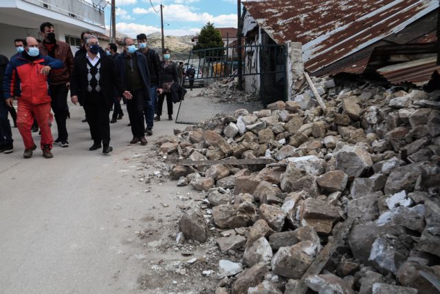 Επιπλέον μέτρα στήριξης των σεισμόπληκτων περιοχών ζήτησε ο Κουτσούμπας