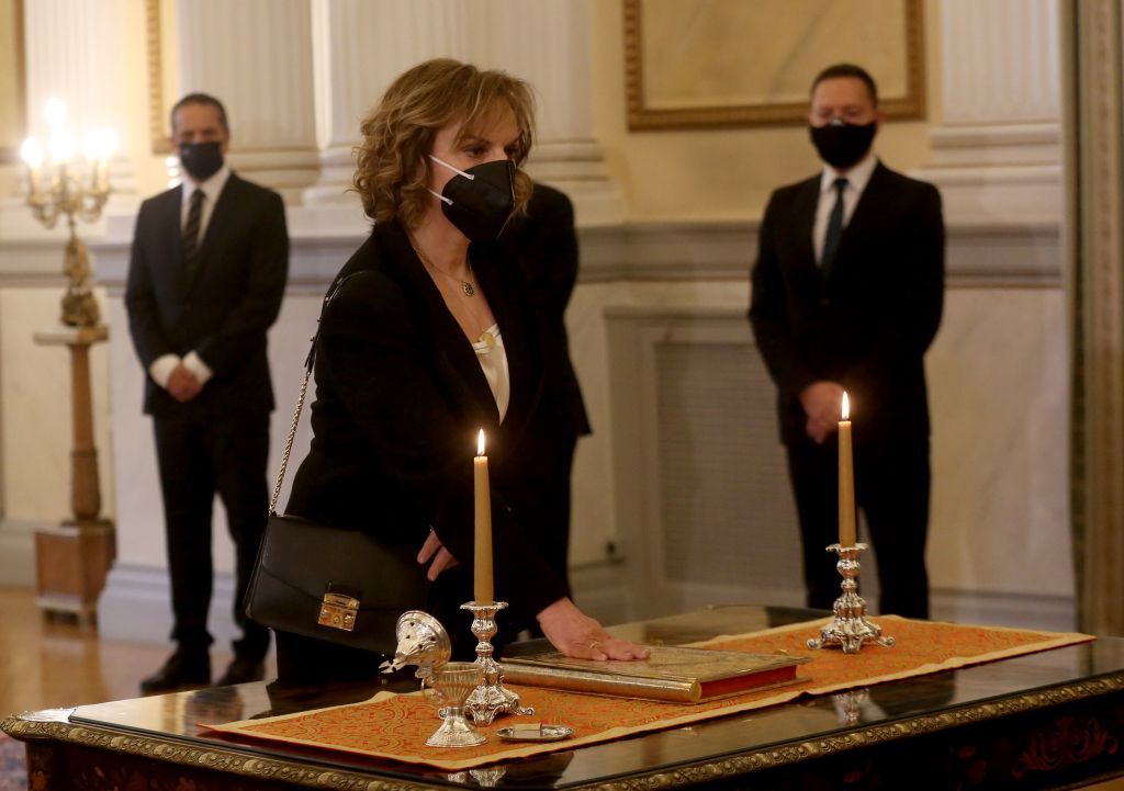 Ορκίστηκε υποδιοικήτρια στην ΤτΕ η Χριστίνα Παπακωνσταντίνου