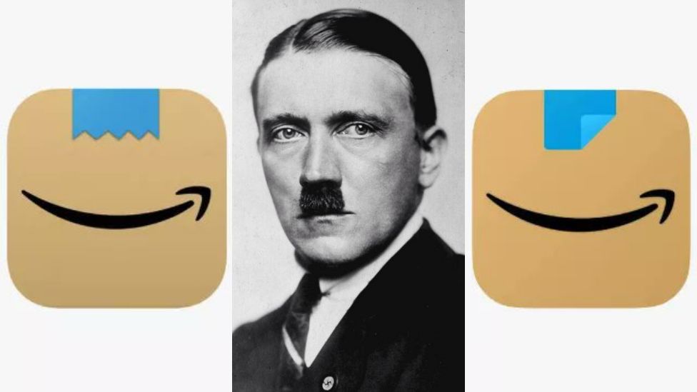 Η Amazon αλλάζει το λογότυπο που παρέπεμπε στον Χίτλερ