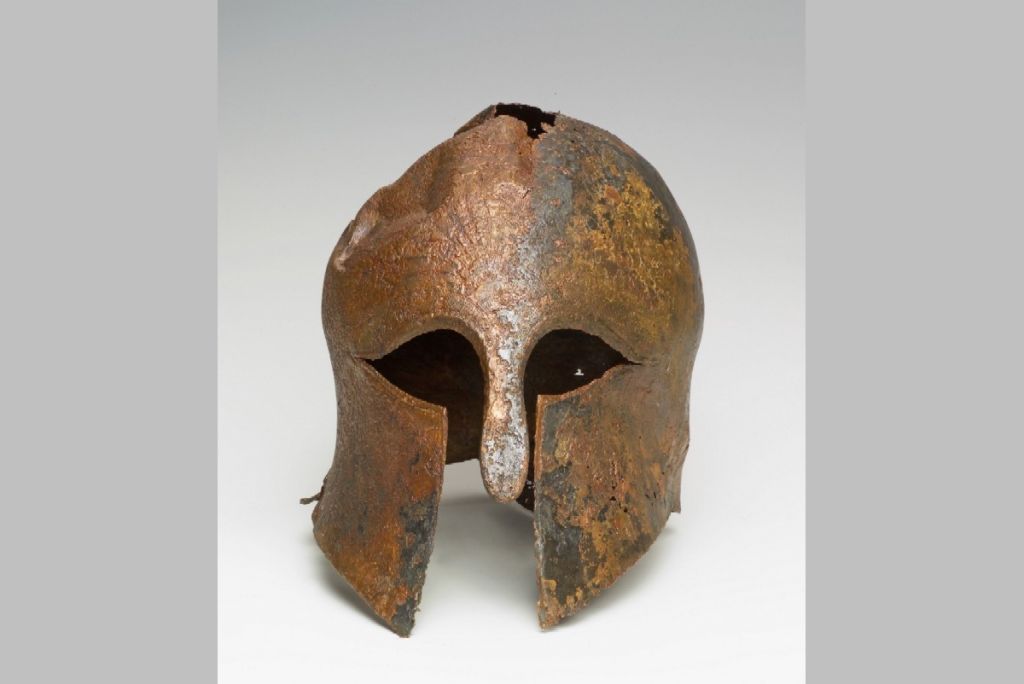 Ελληνική περικεφαλαία των Περσικών Πολέμων βρέθηκε στο Ισραήλ