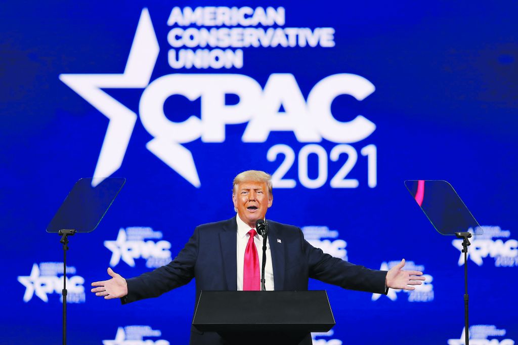 Μια ομιλία ενός (εκ νέου) υποψηφίου αντί για ενός πρώην προέδρου