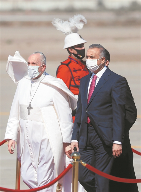 «Επικίνδυνη αποστολή» του Πάπα στο Ιράκ