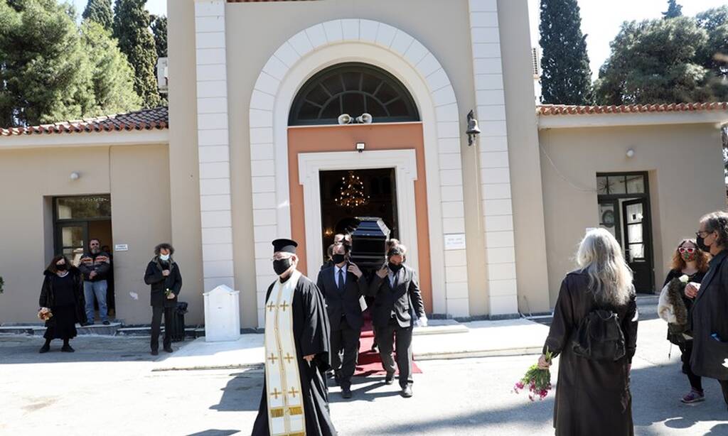 Θλίψη στην κηδεία του Θόδωρου Βανδώρου