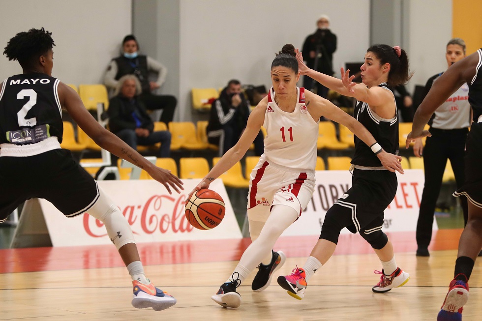 Α1 Γυναικών : Ολυμπιακός – ΠΑΟΚ 64-57