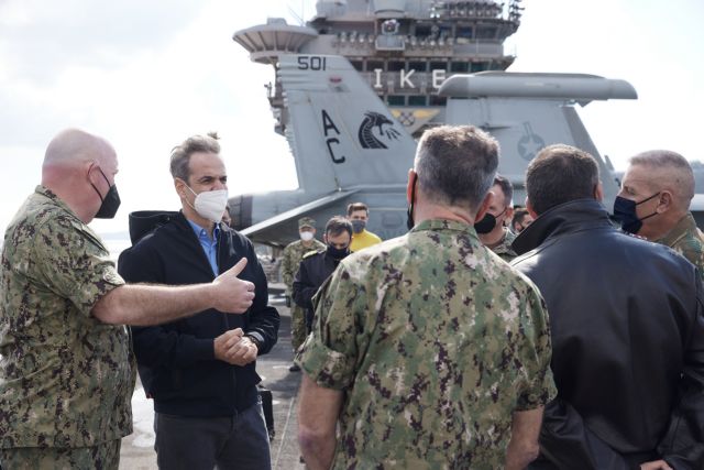 Μητσοτάκης από Σούδα : Σε εξαιρετικά επίπεδα η συνεργασία με τις ΗΠΑ – Γιατί ευχαρίστησε τον Μπάιντεν