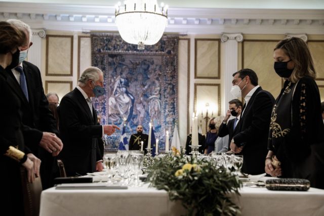 Live από το Προεδρικό Μέγαρο: Το δείπνο στους υψηλούς προσκεκλημένους