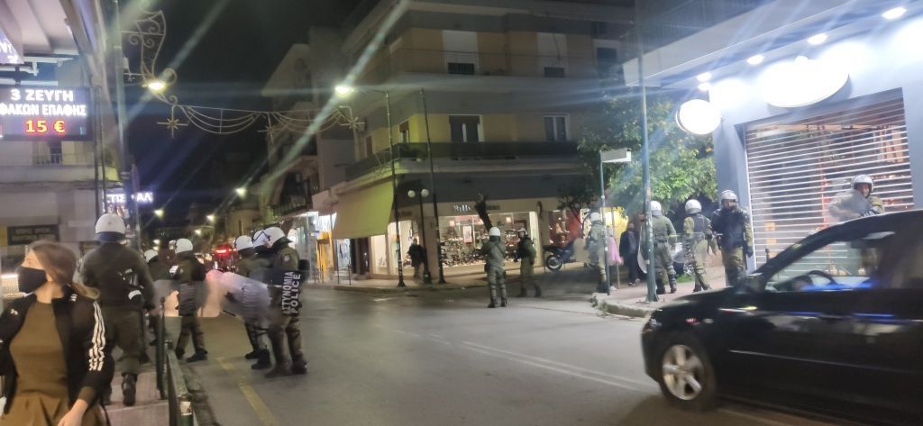 Ένταση σε πορεία για την αστυνομική βία στη Νίκαια