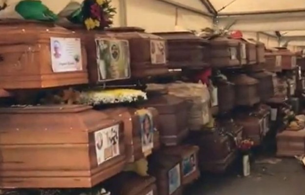 Ιταλία :  Παραμένουν άταφοι πάνω από 800 νεκροί από κοροναϊό στο Παλέρμο