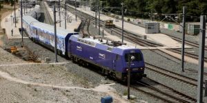 Εκτροχιασμός τρένου στον σιδηροδρομικό σταθμό του Αγίου Ανδρέα στην Πάτρα