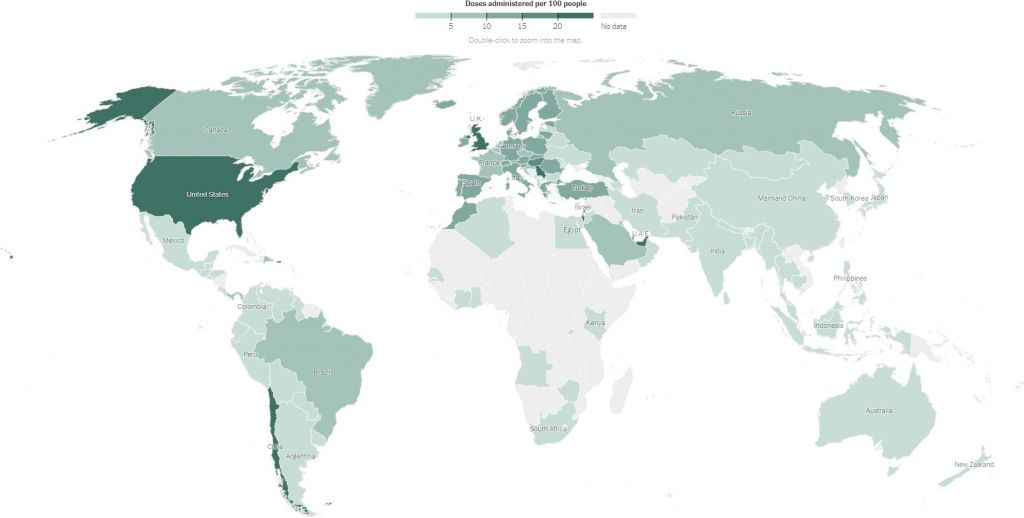 Κοροναϊός : Το Ισραήλ δίνει μαθήματα εμβολιασμού, ενώ η Ευρώπη αγκομαχά