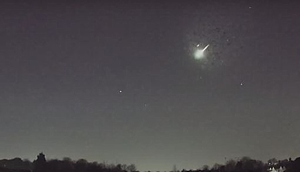 Δέος από πτώση μετεωρίτη στη Βρετανία