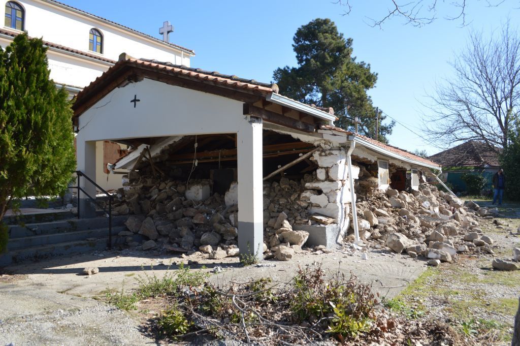 Σεισμός: Καταστροφές σε μνημεία της Λάρισας