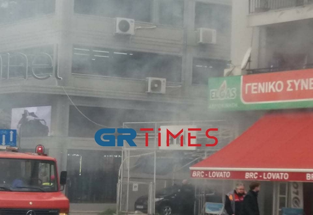 Θεσσαλονίκη : Εκκενώθηκαν πολυκατοικίες μετά από έκρηξη σε συνεργείο αυτοκινήτων