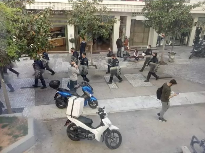 Περιστέρι : Αστυνομική επιχείρηση στην Βεάκη για αποτροπή των κορονοπάρτι