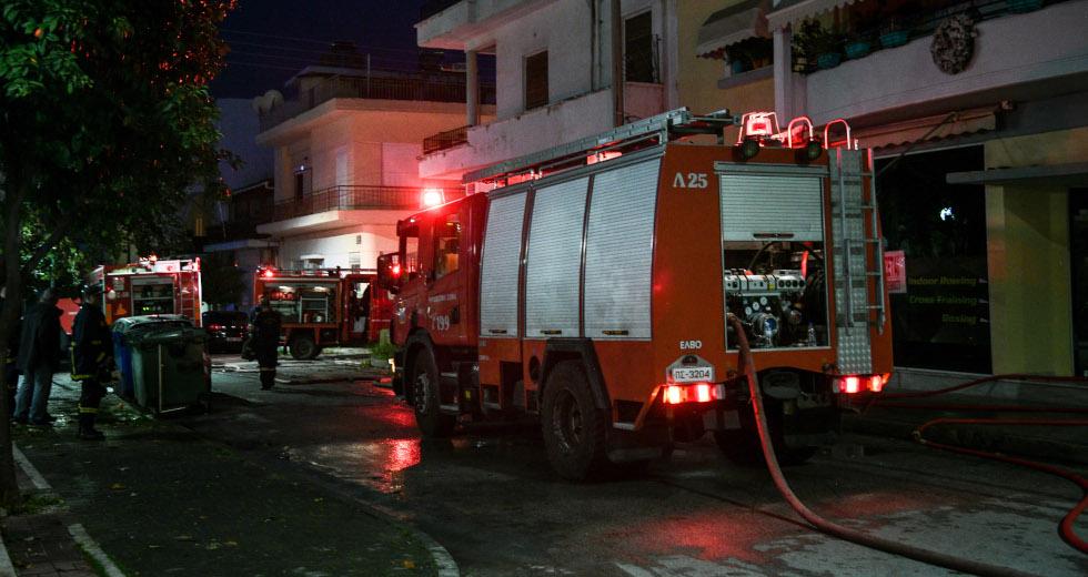 Νέα Ερυθραία : Οικογενειακή τραγωδία – Είδαν το γιο τους να καίγεται