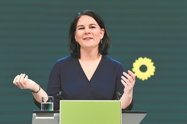 Η πρώτη Πράσινη υποψήφια καγκελάριος της Γερμανίας
