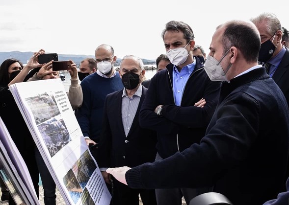 Μητσοτάκης : Έναυσμα για την αναβάθμιση της περιοχής η αποκατάσταση της διώρυγας της Κορίνθου