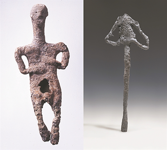 O διάλογος του Στέρλινγκ Ρούμπι με τα ειδώλια