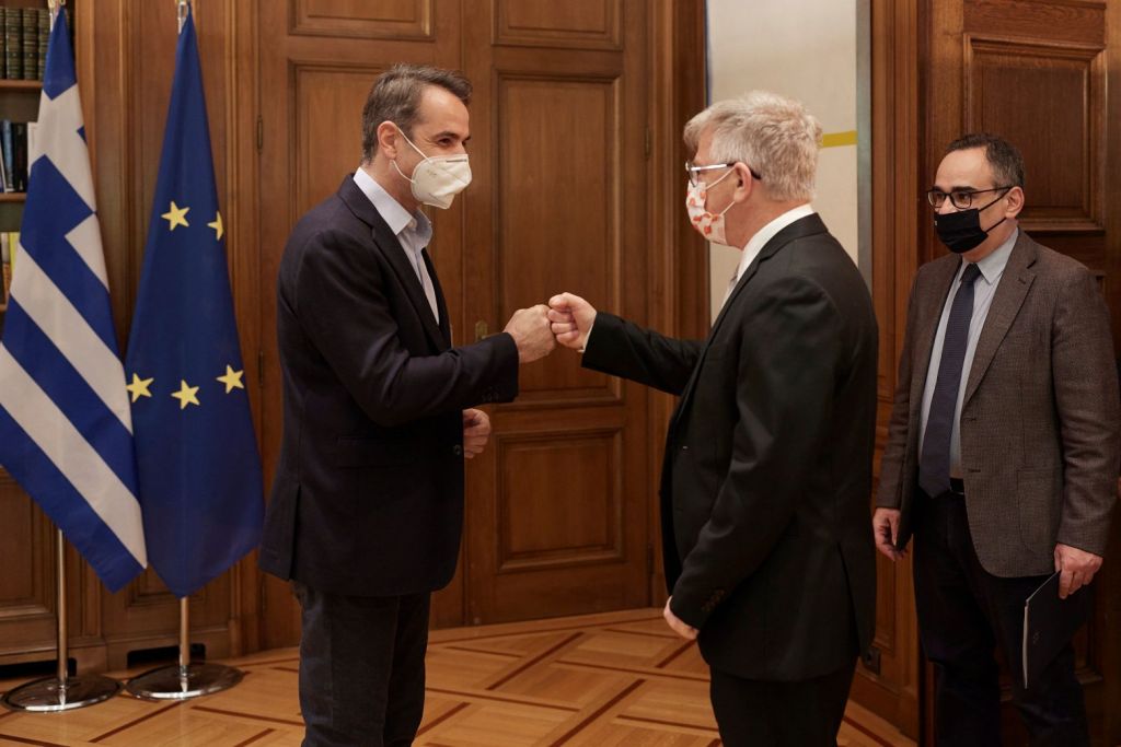 Η συνάντηση Μητσοτάκη με Αρμπέρ για το ισραηλινό φάρμακο