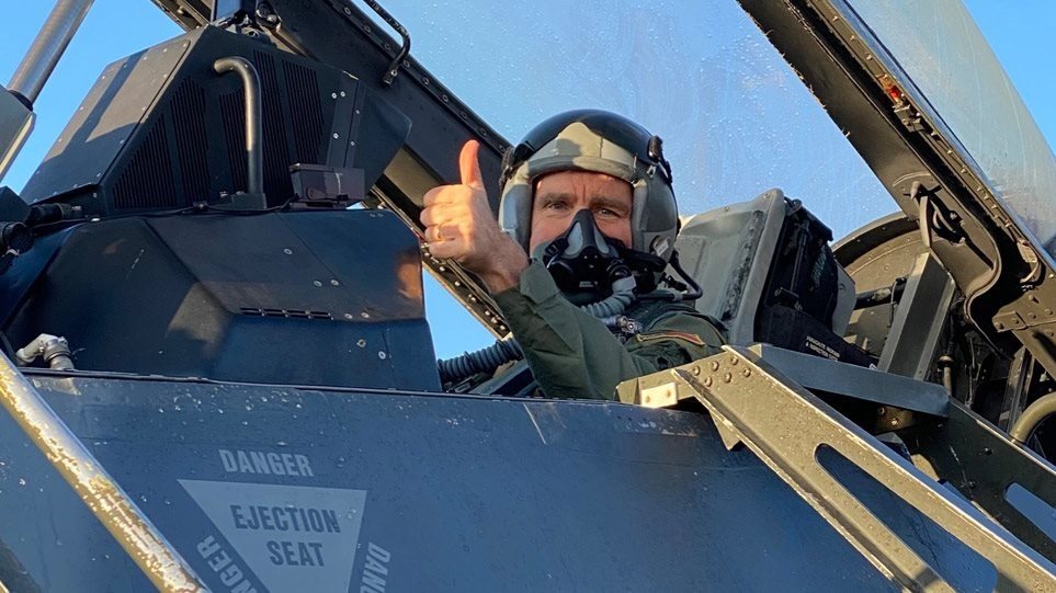 Ηνίοχος 21 : Η φωτογραφία του Πάιατ στο F-16 εξόργισε τους Τούρκους