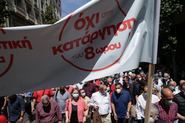 Τσίπρας : Θα δώσουμε τη μάχη για το 8ωρο μέχρι τέλους