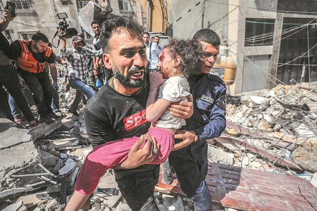 Ανθρωπιστική καταστροφή στη Γάζα