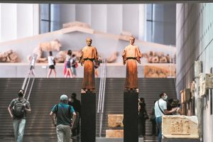 Στο Μουσείο της Ακρόπολης για τα Γλυπτά