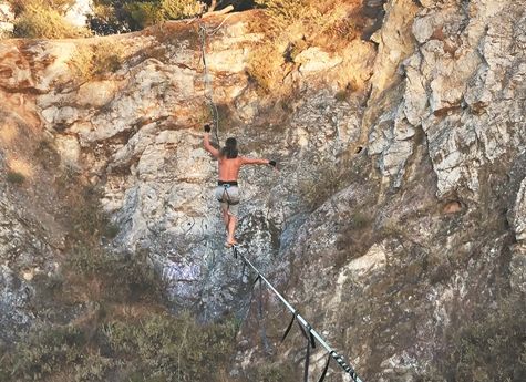 «Σέβομαι το ύψος αλλά δεν το φοβάμαι» – Ισορροπία και αδρεναλίνη στα ύψη