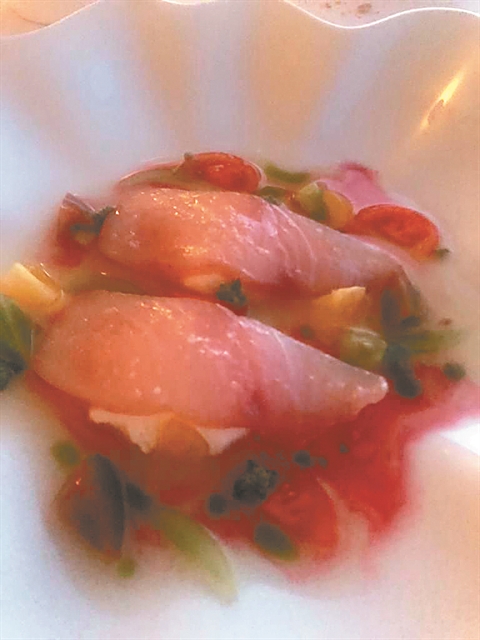 Blue sea και φρέσκο ψάρι…