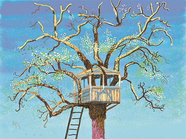 Η άνοιξη του Χόκνεϊ στο iPad