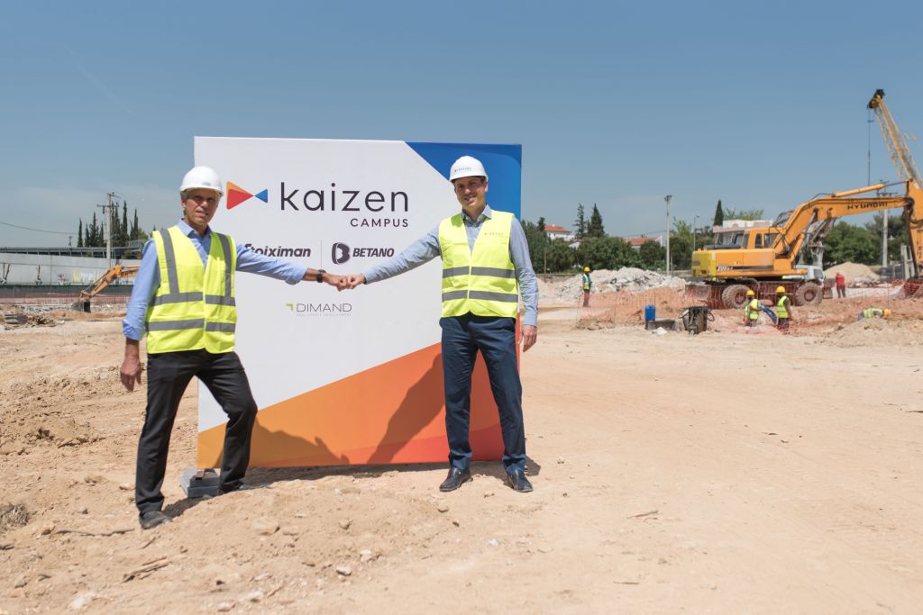 Kaizen Campus: Έναρξη εργασιών για τη δημιουργία του νέου κτιρίου γραφείων για την Kaizen Gaming