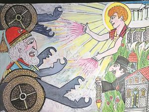 Ο Καραγκιόζης και η ιστορία του Αγίου Δημητρίου του Λουμπαρδιάρη