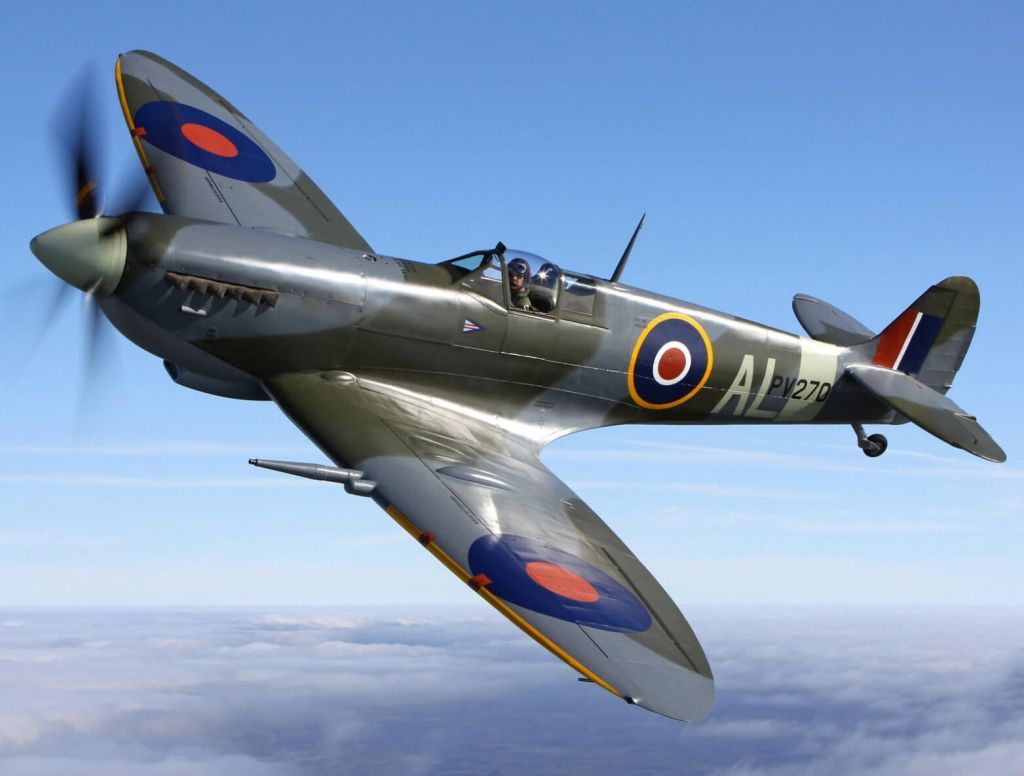 Spitfire: Ξανά στον ελληνικό ουρανό το θρυλικό μαχητικό του Β’ Παγκοσμίου Πολέμου