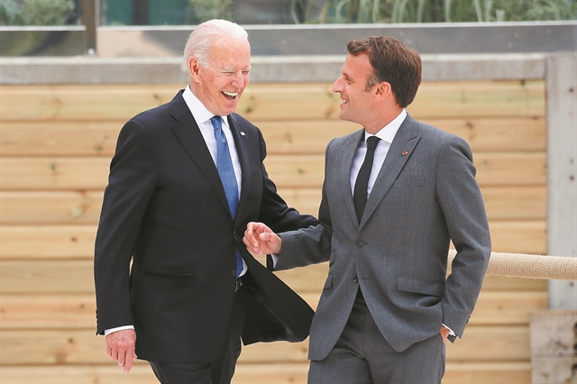 Ραντεβού τον Οκτώβρη στην Ευρώπη έδωσαν Μπάιντεν και Μακρόν