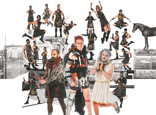 Χουβαρδάς, «Η φάρμα των ζώων», «Αιολική γη»